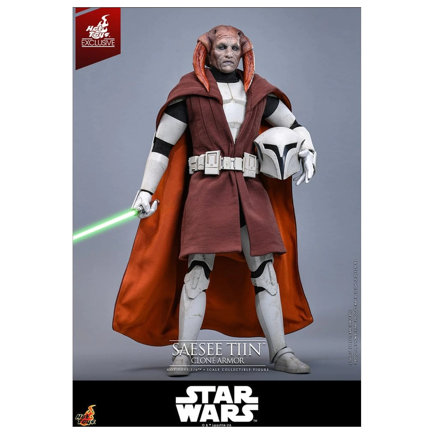 Star Wars: The Clone Wars Television Masterpiece Akčná figúrka 1/6 Saesee Tiin (Clone Armor) 32 cm produktová fotografia