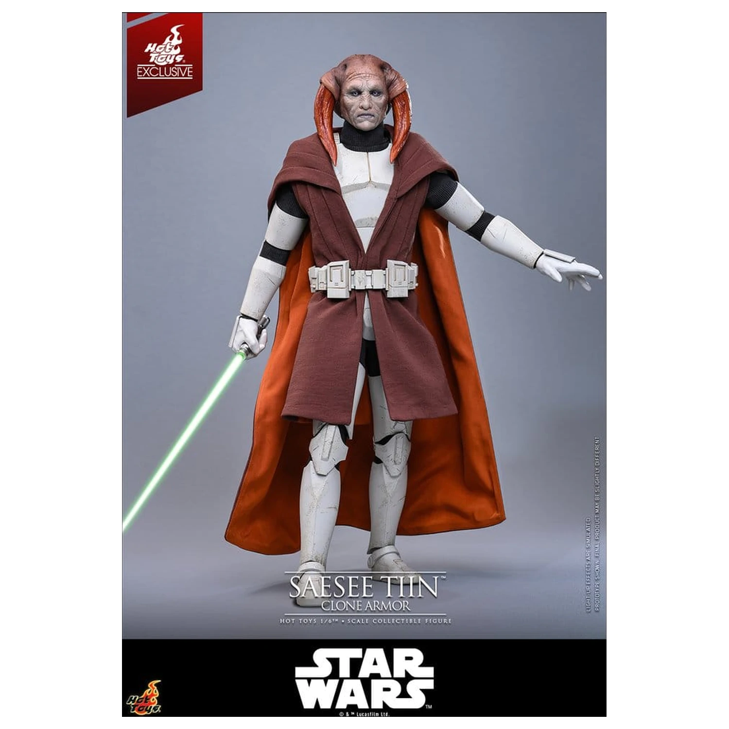 Star Wars: The Clone Wars Television Masterpiece Akčná figúrka 1/6 Saesee Tiin (Clone Armor) 32 cm produktová fotografia