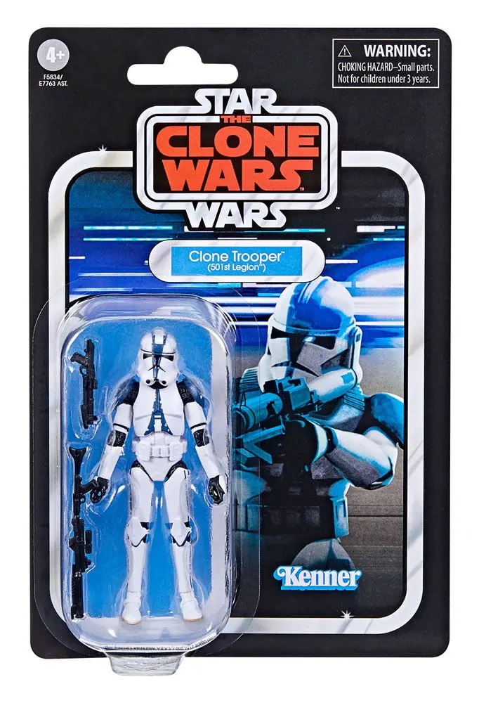 Star Wars: The Clone Wars Vintage Collection akčná figúrka 2022 Clone Trooper (501st Legion) 10 cm termékfotó