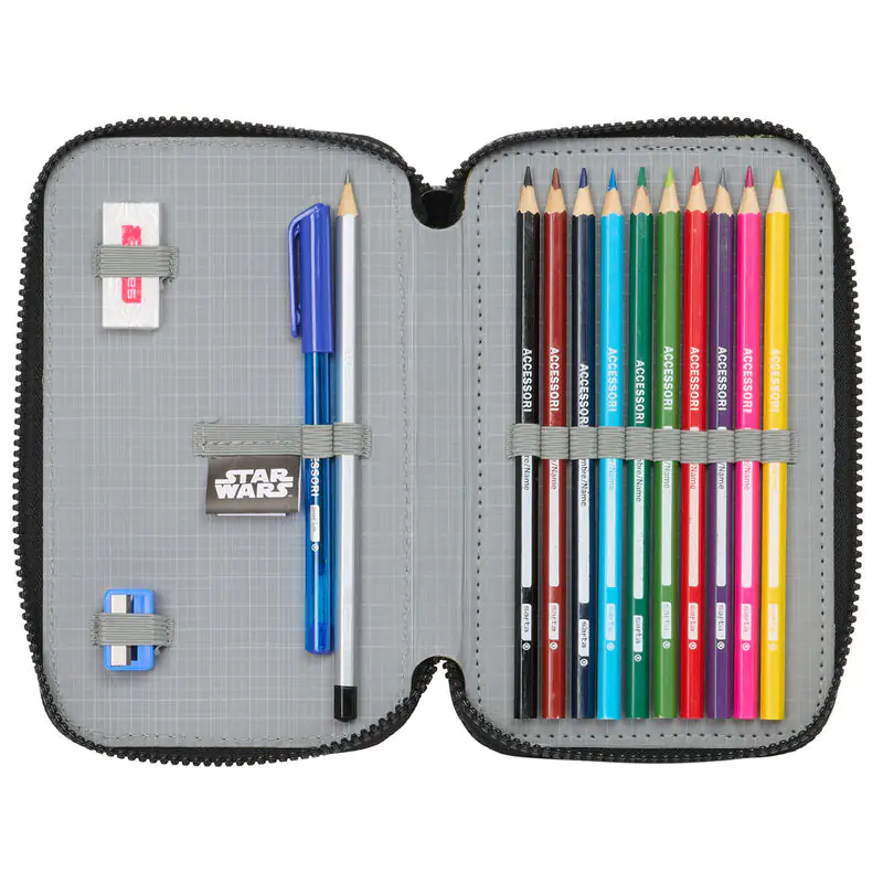 Star Wars The Fighter dvojité puzdro na ceruzky 28 ks produktová fotografia