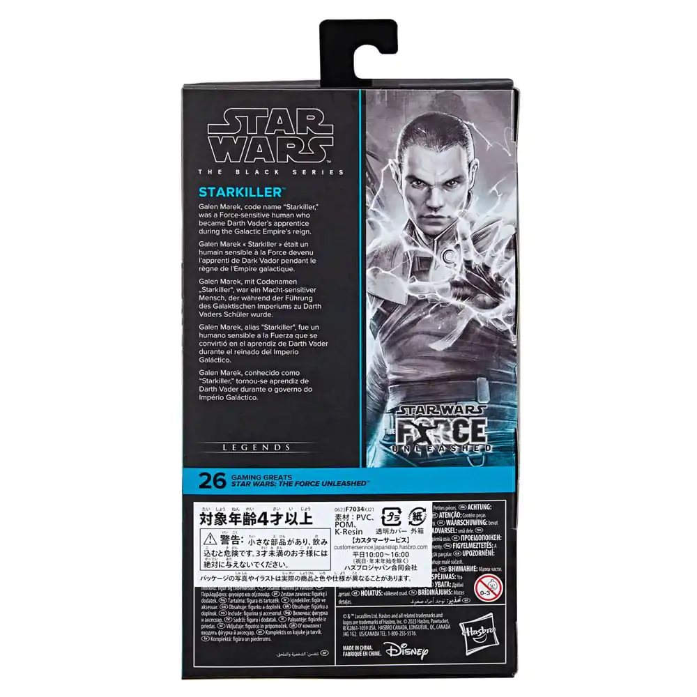 Star Wars: The Force Unleashed Black Series Gaming Greats Akčná figúrka Starkiller 15 cm produktová fotografia