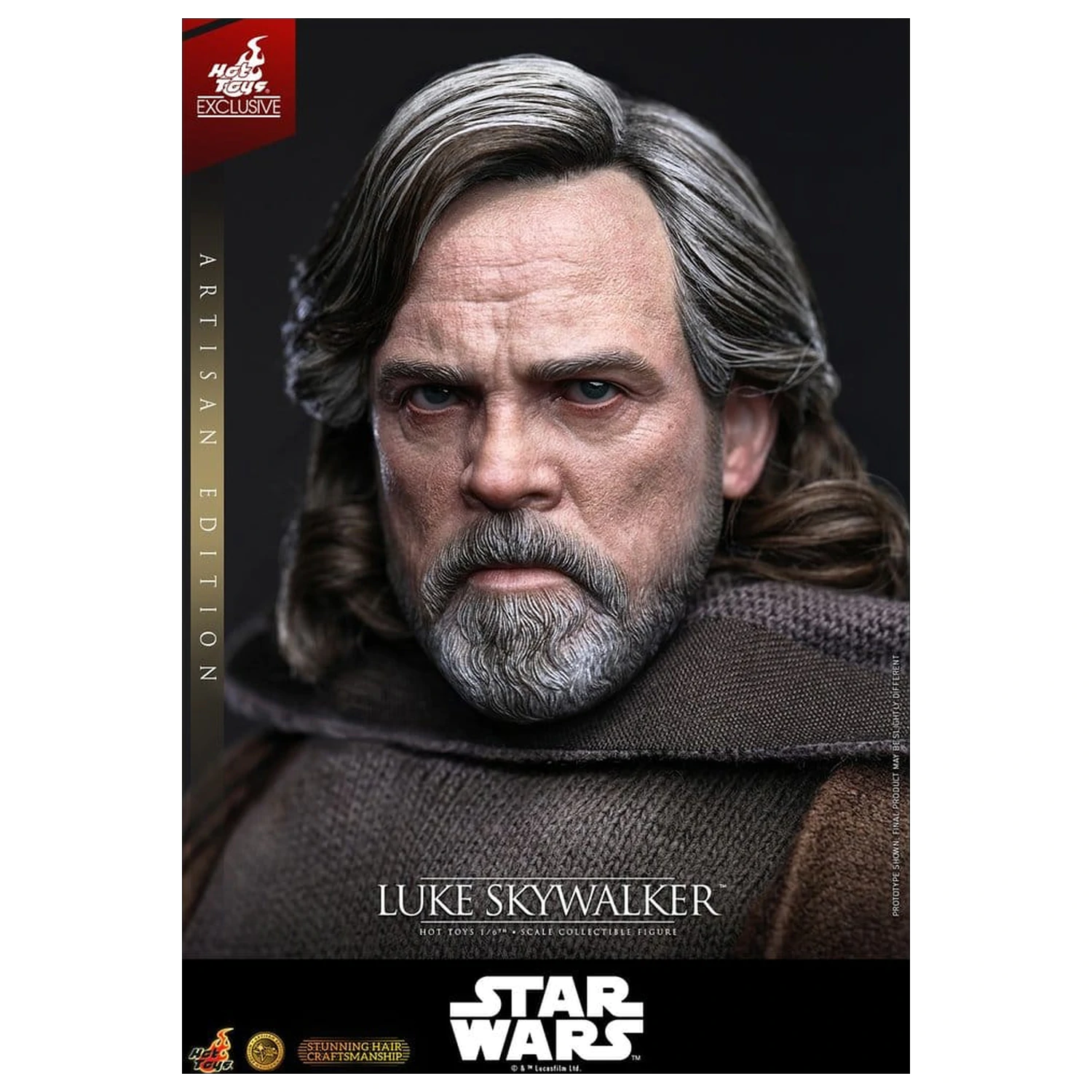 Star Wars: The Last Jedi Movie Masterpiece akčná figúrka 1/6 Luke Skywalker (Artisan Edition) 29 cm produktová fotografia