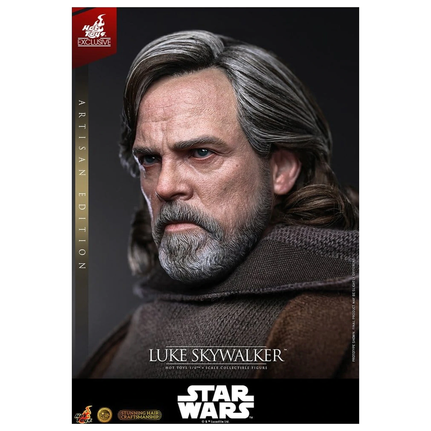 Star Wars: The Last Jedi Movie Masterpiece akčná figúrka 1/6 Luke Skywalker (Artisan Edition) 29 cm produktová fotografia