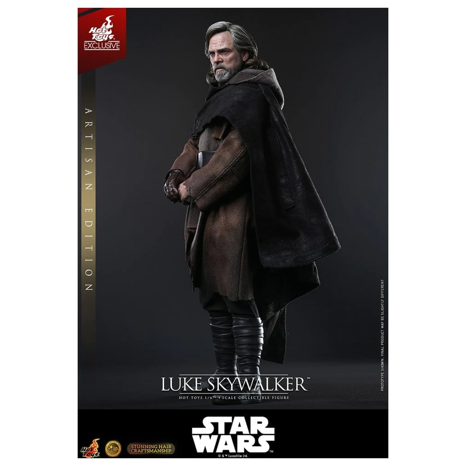 Star Wars: The Last Jedi Movie Masterpiece akčná figúrka 1/6 Luke Skywalker (Artisan Edition) 29 cm produktová fotografia