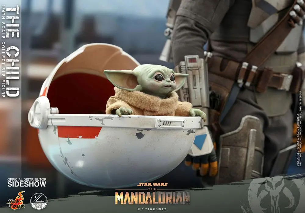 Star Wars The Mandalorian Akčná figúrka 1/4 The Child 9 cm produktová fotografia