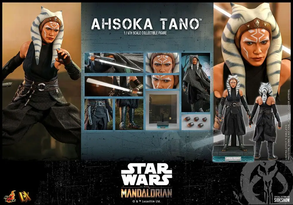 Star Wars The Mandalorian Action Figure 1/6 Ahsoka Tano 29 cm termékfotó