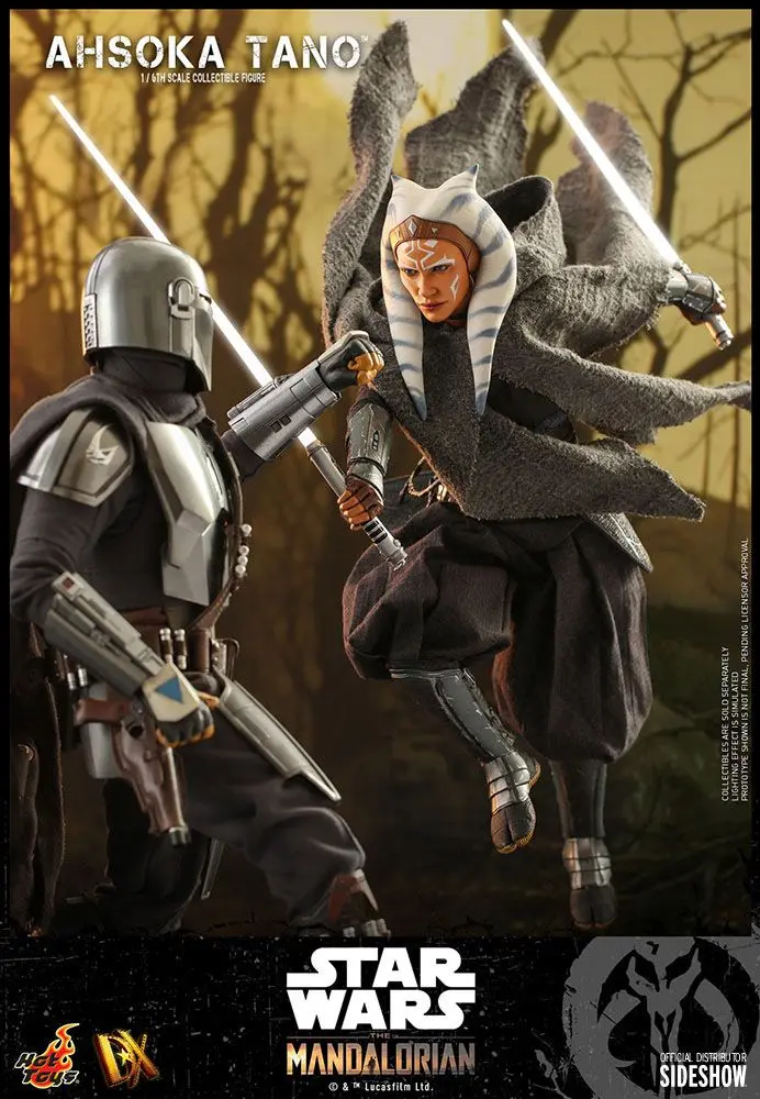 Star Wars The Mandalorian Action Figure 1/6 Ahsoka Tano 29 cm termékfotó