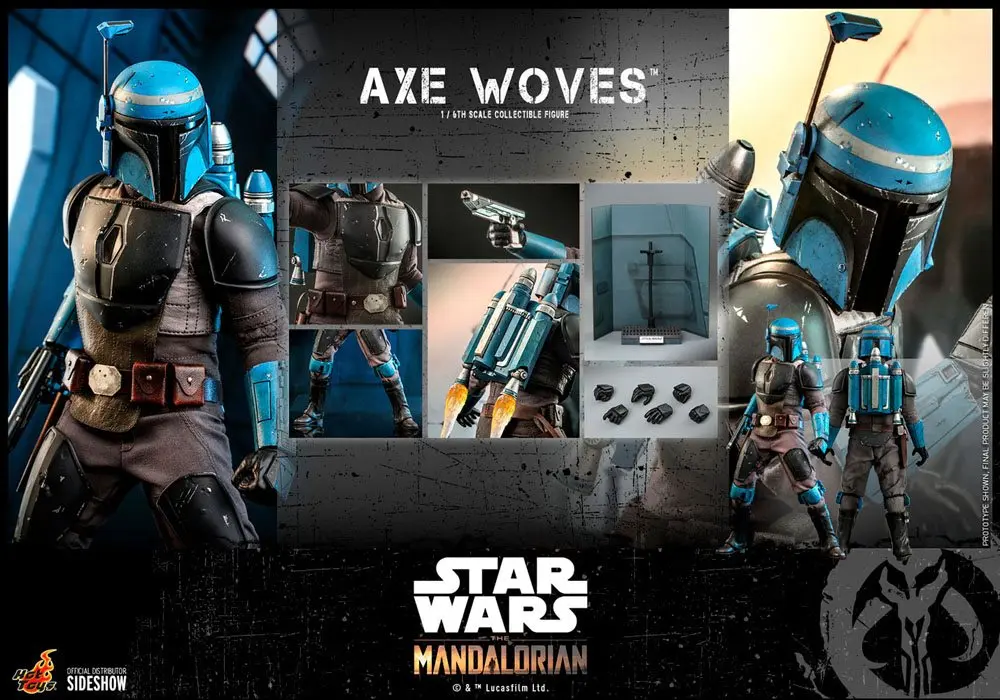 Star Wars The Mandalorian Akčná figúrka 1/6 Axe Woves 30 cm produktová fotografia