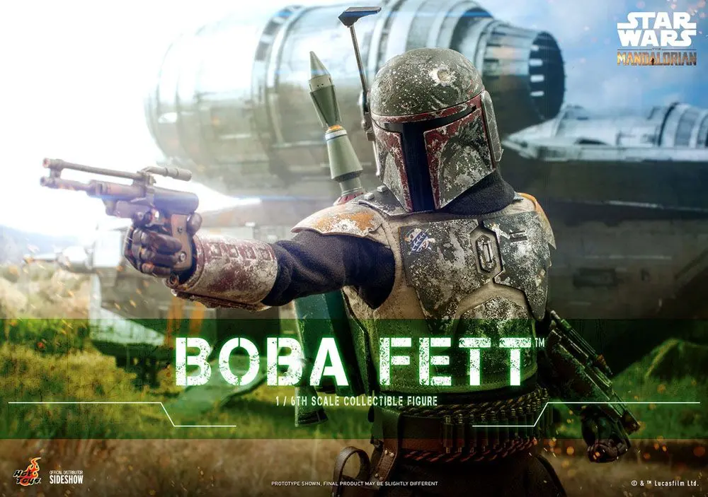 Star Wars The Mandalorian akčná figúrka 1/6 Boba Fett 30 cm termékfotó