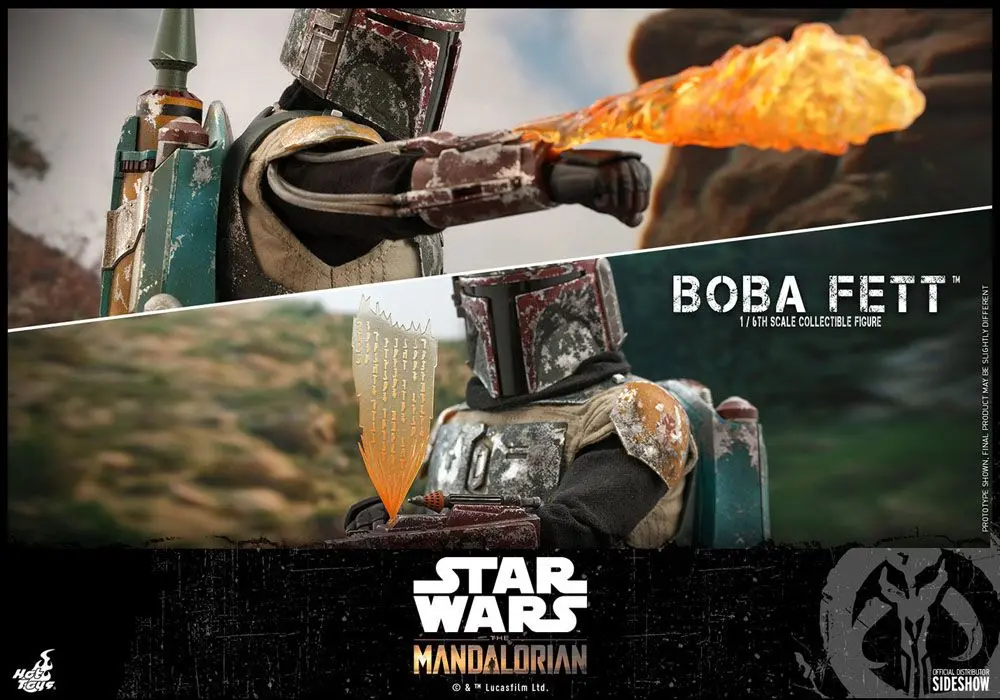 Star Wars The Mandalorian akčná figúrka 1/6 Boba Fett 30 cm termékfotó