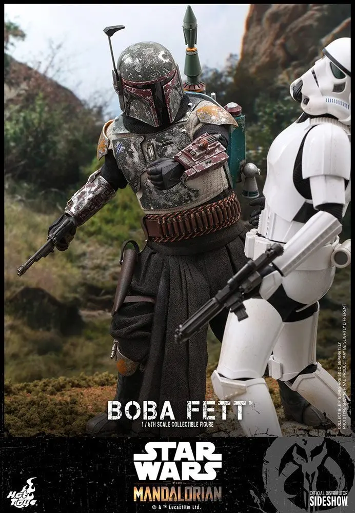 Star Wars The Mandalorian akčná figúrka 1/6 Boba Fett 30 cm termékfotó