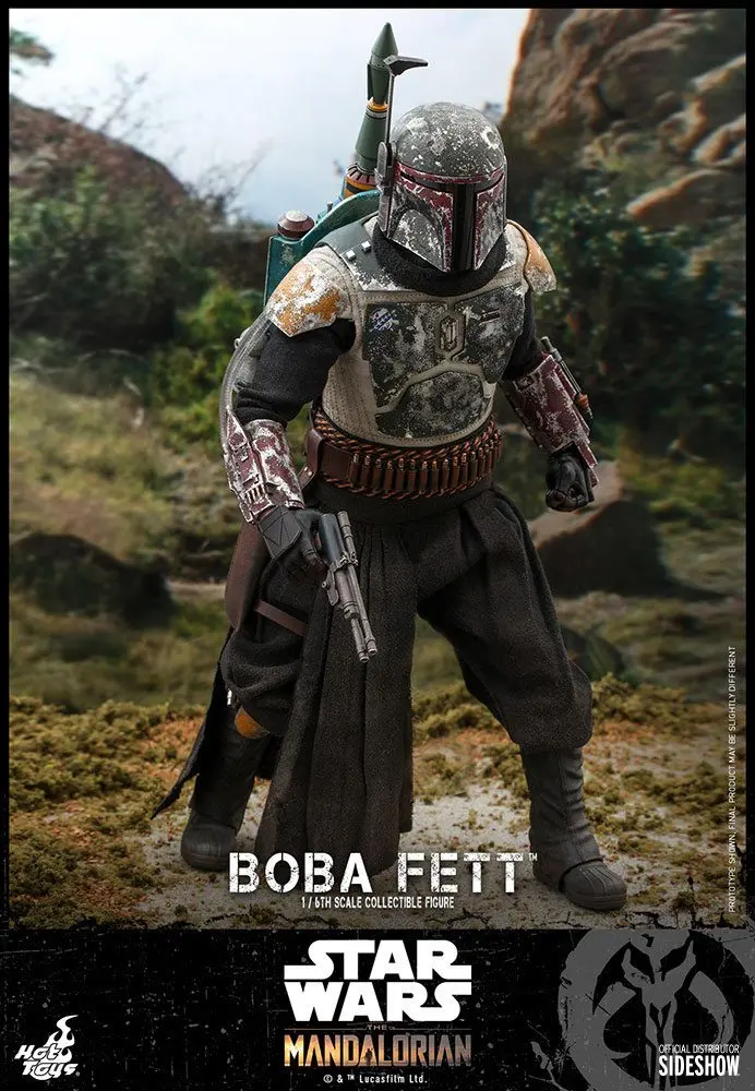 Star Wars The Mandalorian akčná figúrka 1/6 Boba Fett 30 cm termékfotó