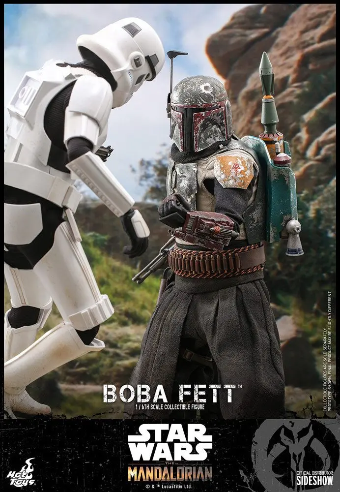 Star Wars The Mandalorian akčná figúrka 1/6 Boba Fett 30 cm termékfotó