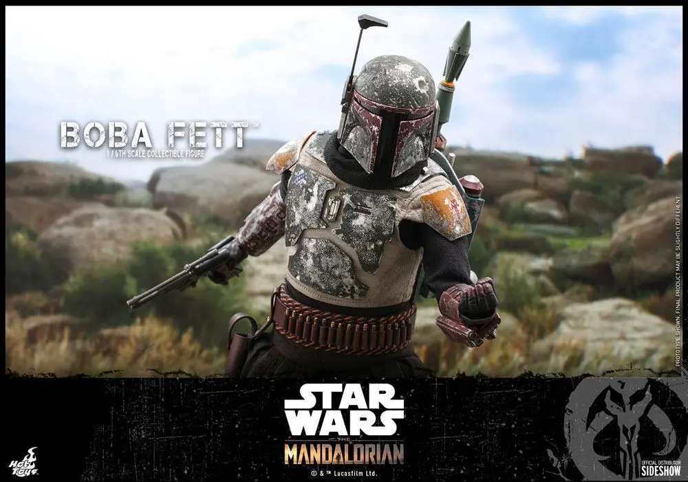 Star Wars The Mandalorian akčná figúrka 1/6 Boba Fett 30 cm termékfotó