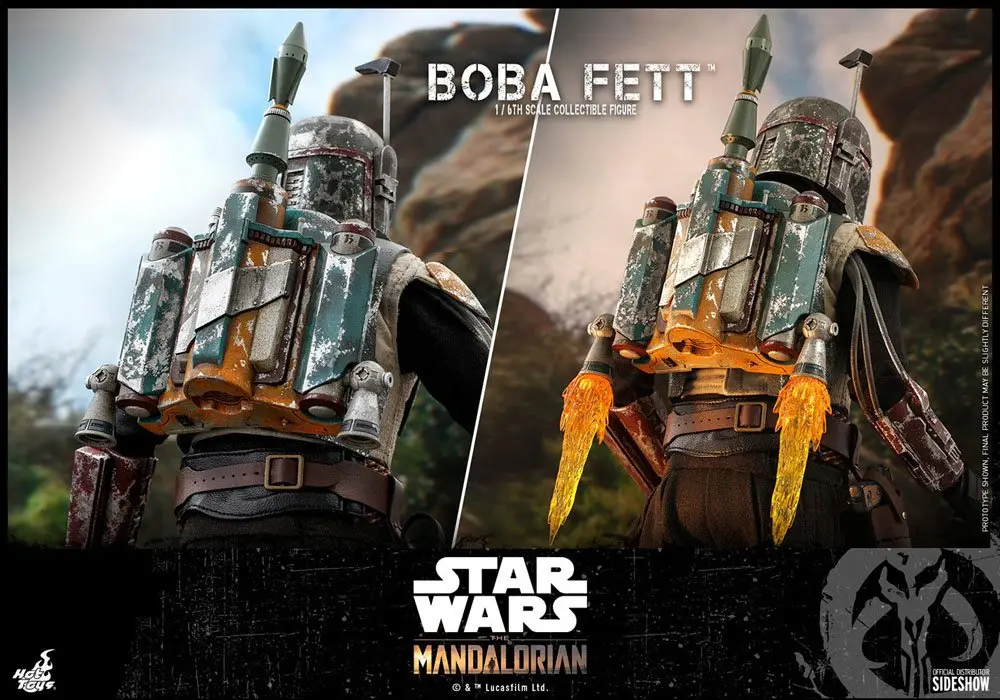 Star Wars The Mandalorian akčná figúrka 1/6 Boba Fett 30 cm termékfotó