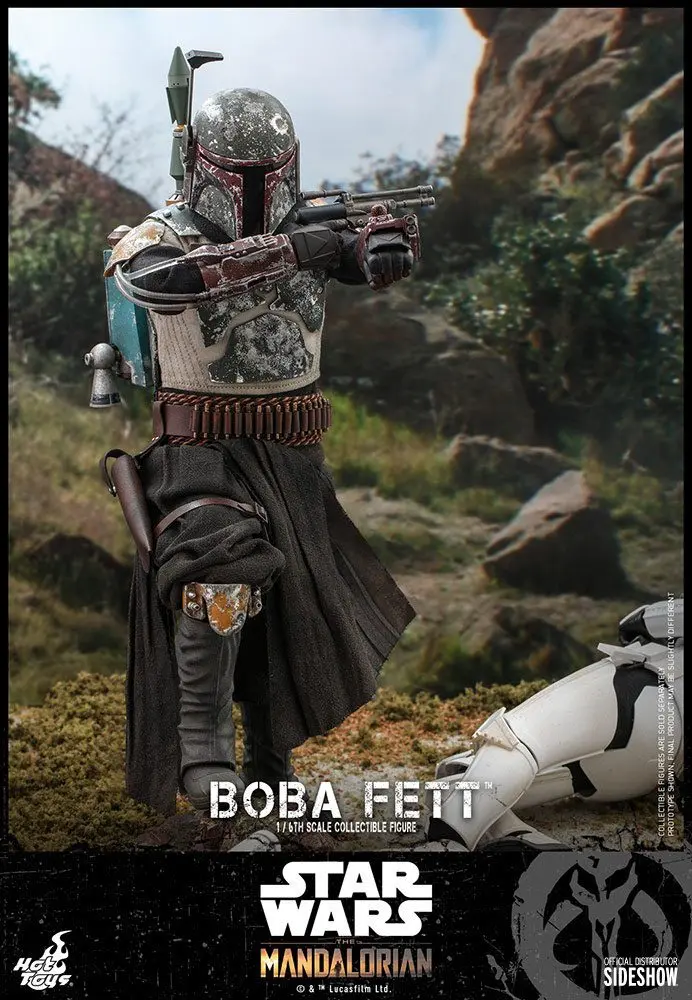 Star Wars The Mandalorian akčná figúrka 1/6 Boba Fett 30 cm termékfotó