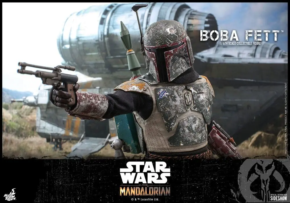 Star Wars The Mandalorian akčná figúrka 1/6 Boba Fett 30 cm termékfotó