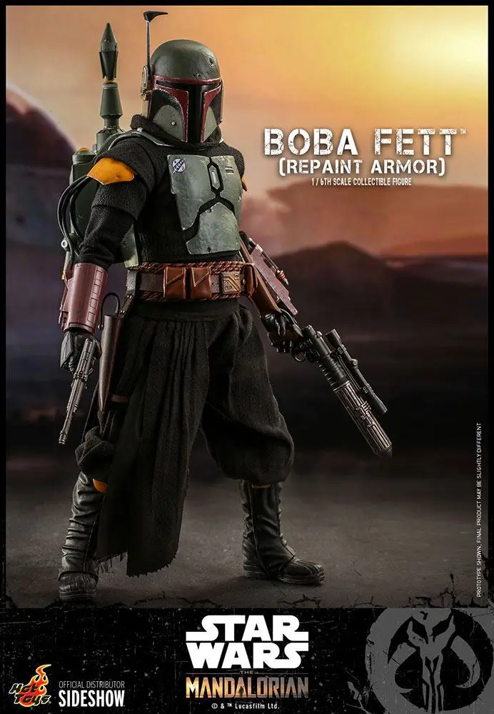 Star Wars The Mandalorian Action Figure 1/6 Boba Fett (Repaint Armor) 30 cm termékfotó