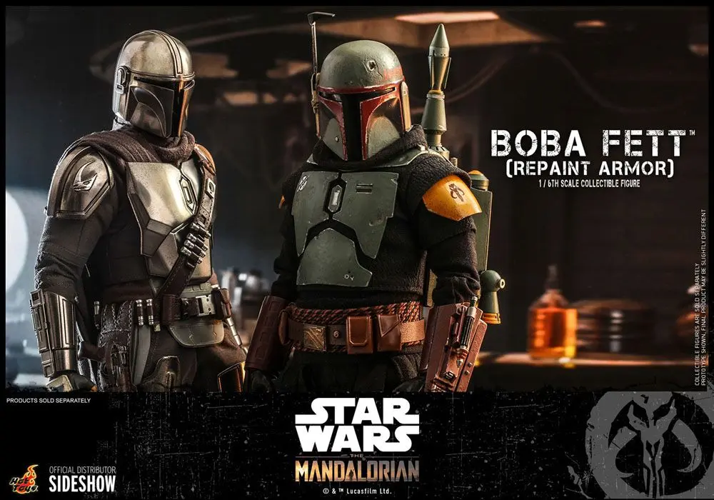 Star Wars The Mandalorian Action Figure 1/6 Boba Fett (Repaint Armor) 30 cm termékfotó