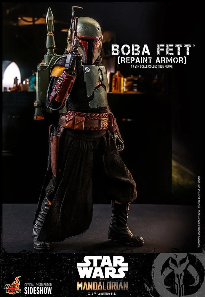 Star Wars The Mandalorian Action Figure 1/6 Boba Fett (Repaint Armor) 30 cm termékfotó