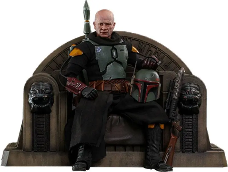 Star Wars The Mandalorian akčná figúrka 1/6 Boba Fett (Repaint Armor) a Throne 30 cm produktová fotografia