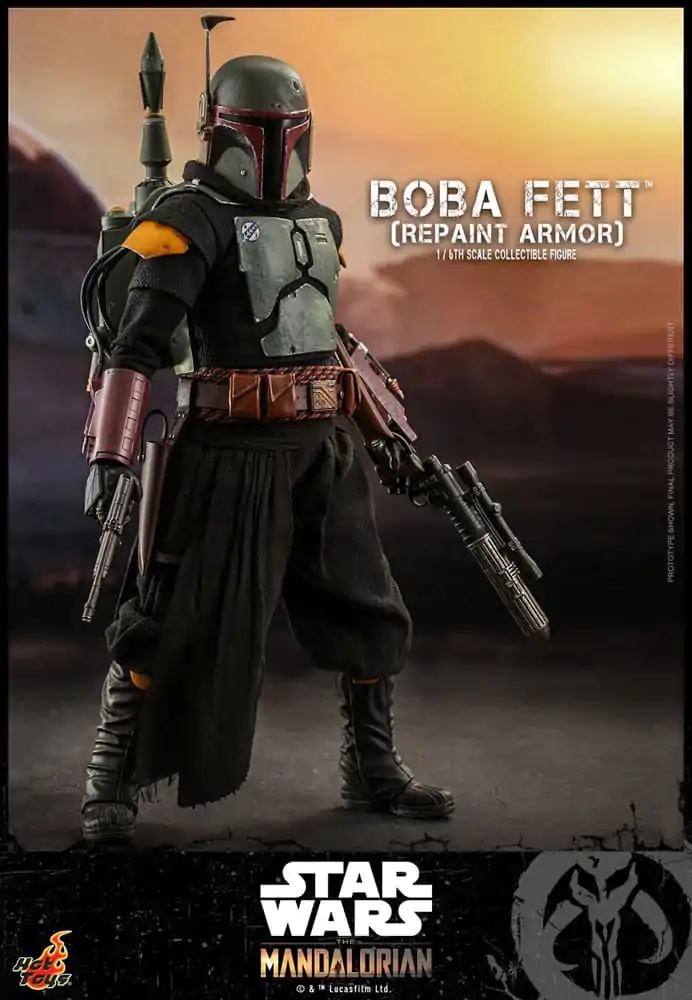 Star Wars: The Mandalorian Akčná figúrka 1/6 Boba Fett Repaint Armor Special Edition 30 cm produktová fotografia