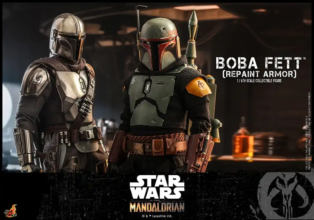 Star Wars: The Mandalorian Akčná figúrka 1/6 Boba Fett Repaint Armor Special Edition 30 cm produktová fotografia