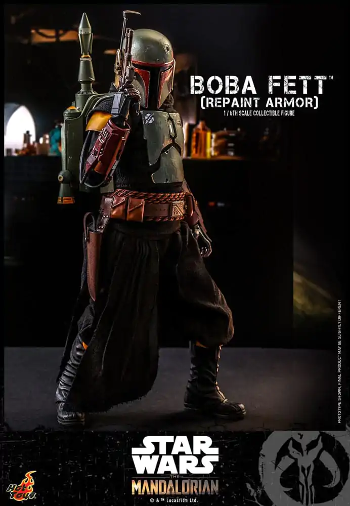 Star Wars: The Mandalorian Akčná figúrka 1/6 Boba Fett Repaint Armor Special Edition 30 cm produktová fotografia