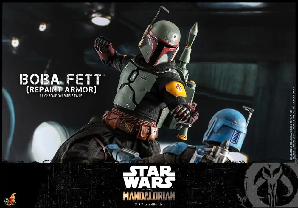 Star Wars: The Mandalorian Akčná figúrka 1/6 Boba Fett Repaint Armor Special Edition 30 cm produktová fotografia