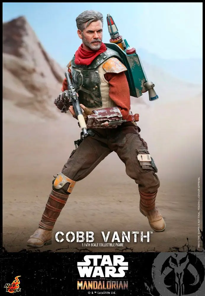 Star Wars The Mandalorian Akčná figúrka 1/6 Cobb Vanth 31 cm termékfotó