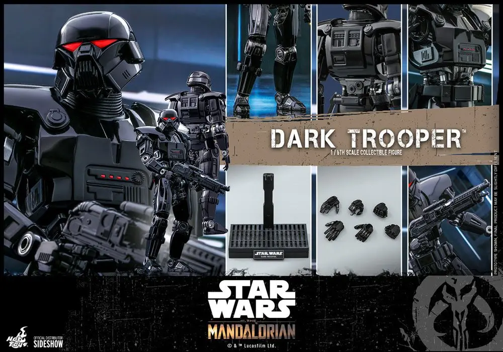 Star Wars The Mandalorian Akčná figúrka 1/6 Dark Trooper 32 cm termékfotó