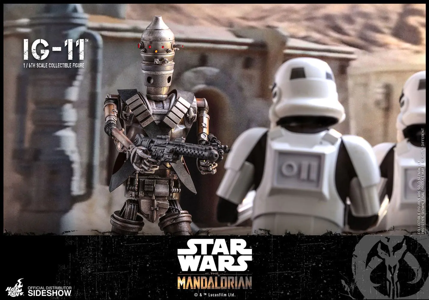 Star Wars The Mandalorian Akčná figúrka 1/6 IG-11 36 cm termékfotó