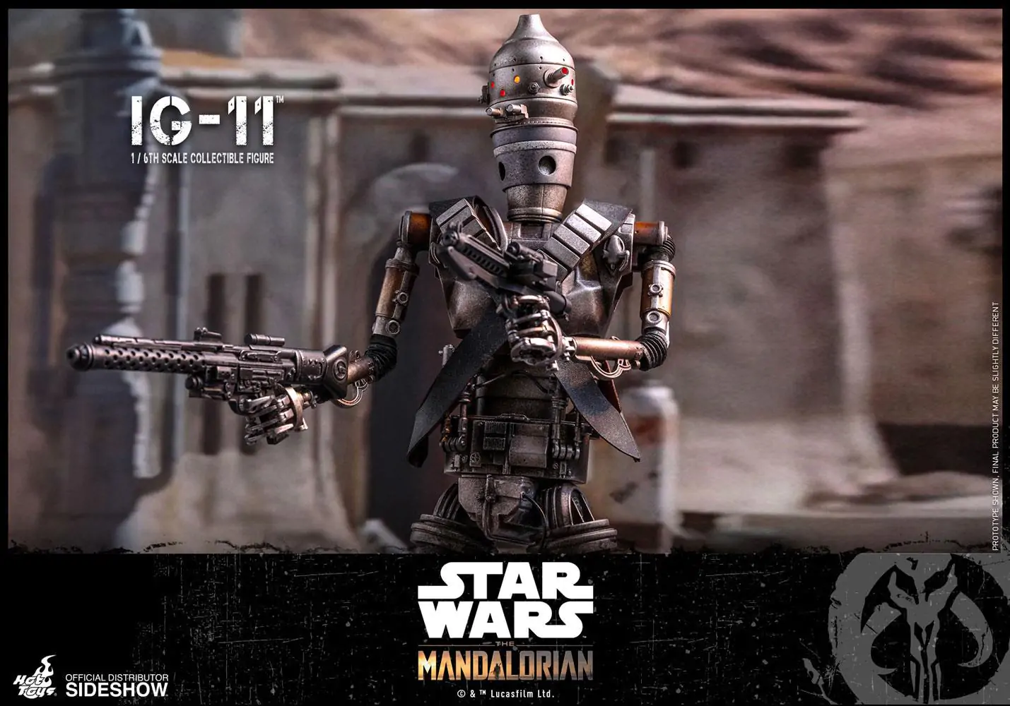 Star Wars The Mandalorian Akčná figúrka 1/6 IG-11 36 cm termékfotó