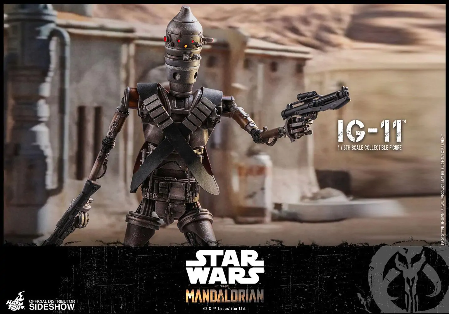 Star Wars The Mandalorian Akčná figúrka 1/6 IG-11 36 cm termékfotó