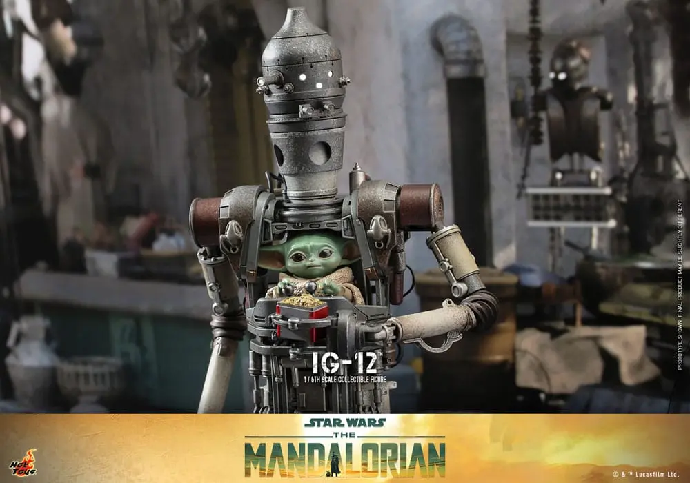 Star Wars: The Mandalorian Akčná figúrka 1/6 IG-12 36 cm termékfotó