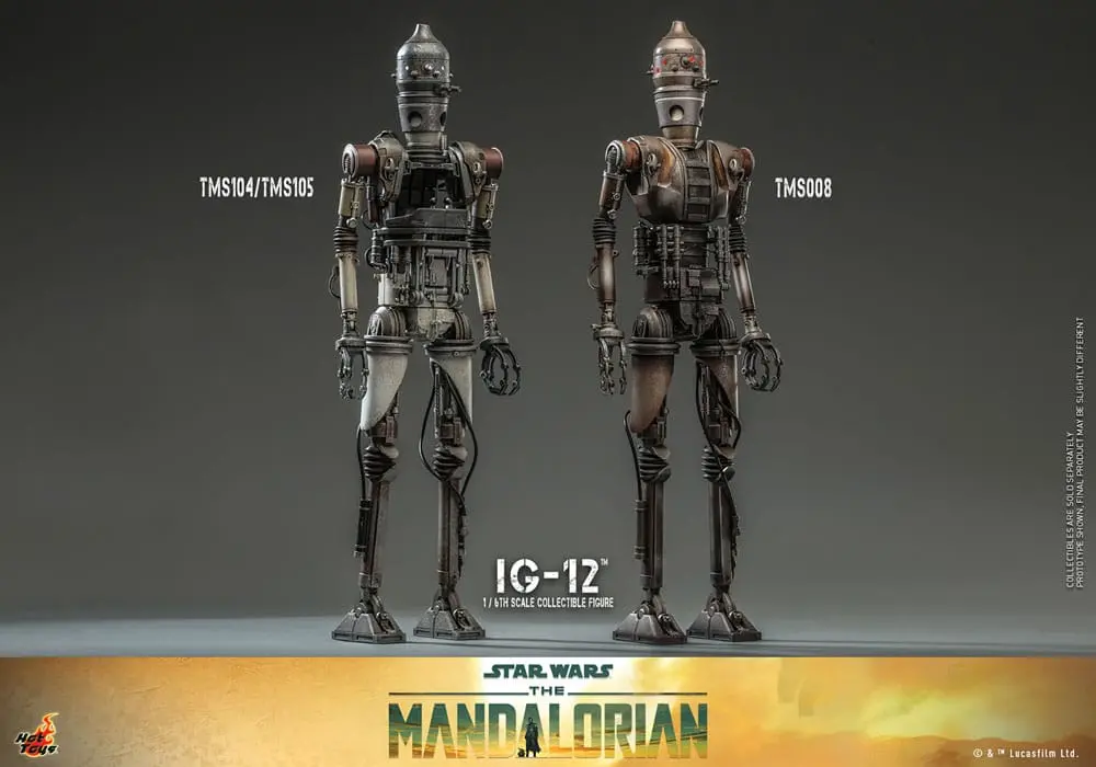 Star Wars: The Mandalorian Akčná figúrka 1/6 IG-12 36 cm termékfotó