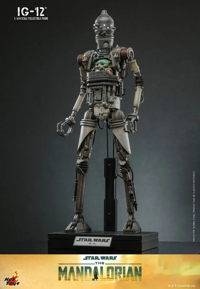 Star Wars: The Mandalorian Akčná figúrka 1/6 IG-12 36 cm termékfotó