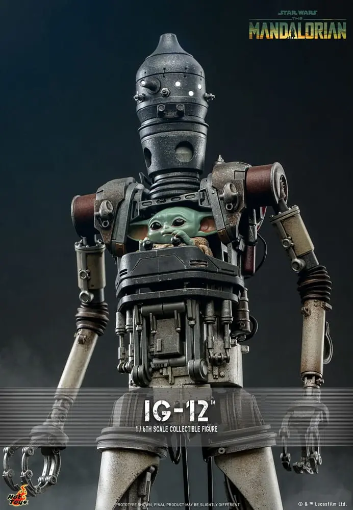 Star Wars: The Mandalorian Akčná figúrka 1/6 IG-12 36 cm termékfotó