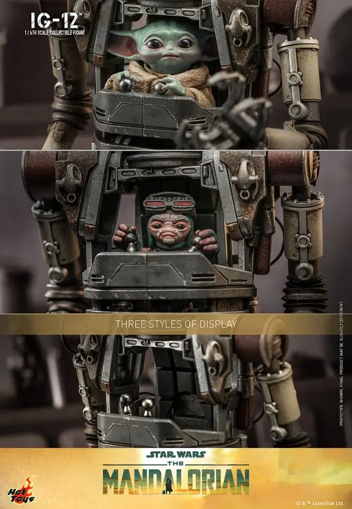 Star Wars: The Mandalorian Akčná figúrka 1/6 IG-12 36 cm termékfotó