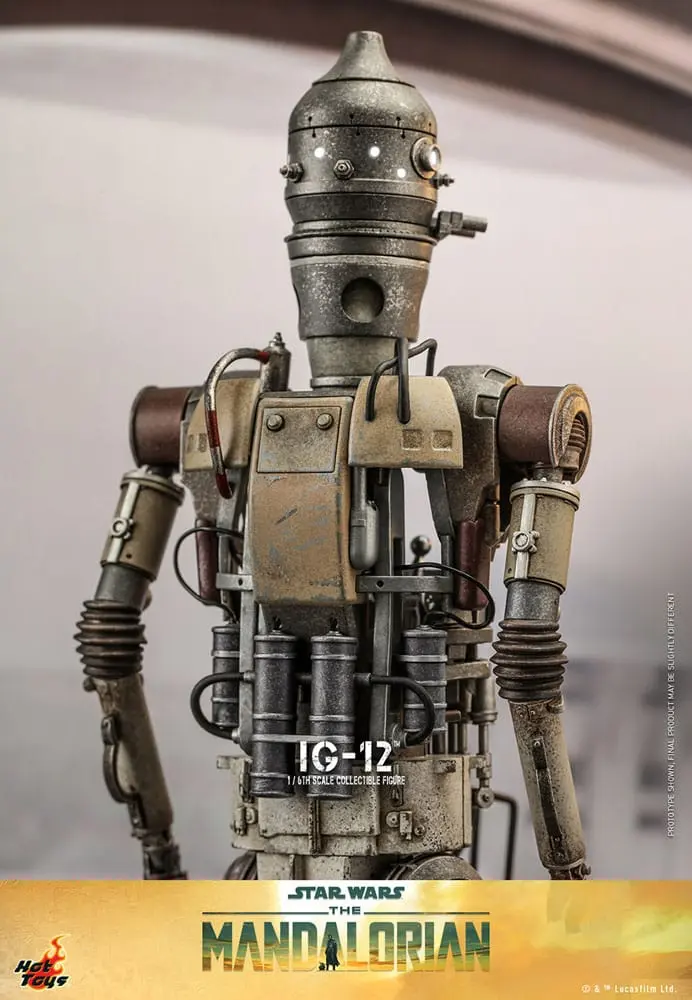 Star Wars: The Mandalorian Akčná figúrka 1/6 IG-12 36 cm termékfotó