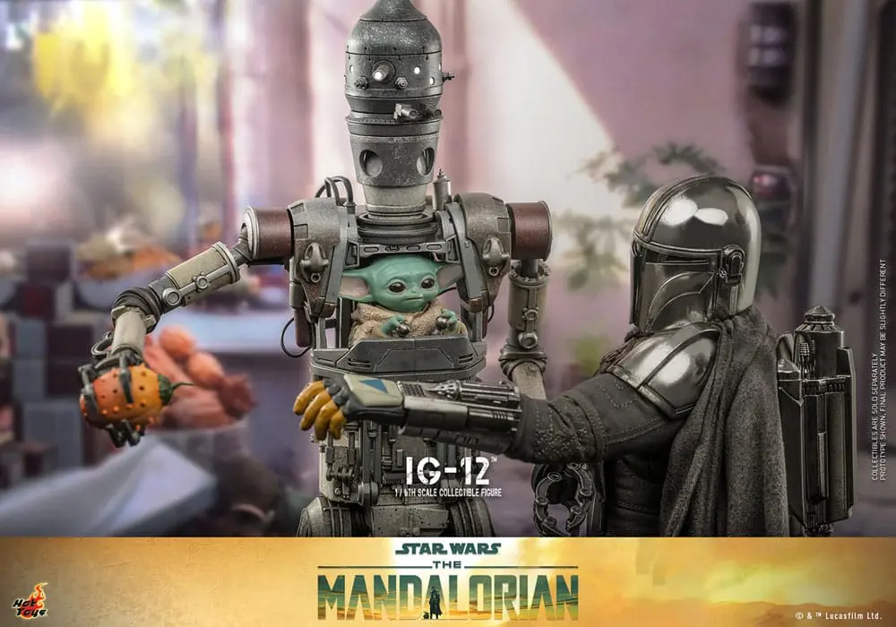 Star Wars: The Mandalorian Akčná figúrka 1/6 IG-12 36 cm termékfotó