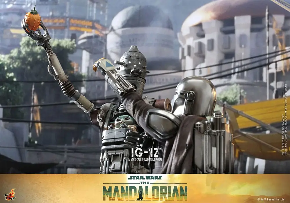 Star Wars: The Mandalorian Akčná figúrka 1/6 IG-12 36 cm termékfotó