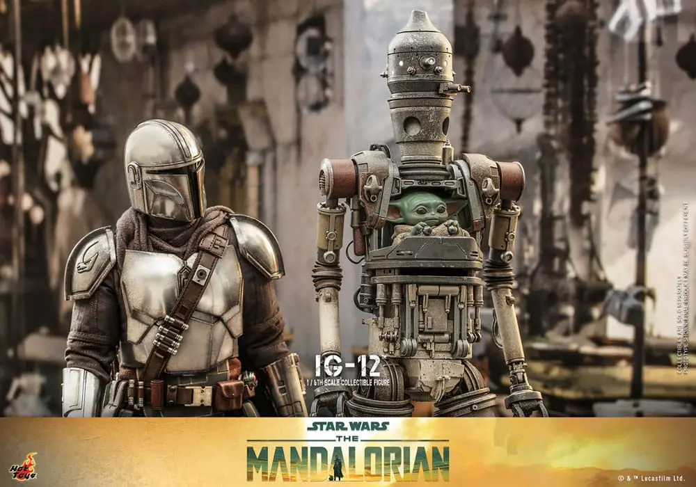 Star Wars: The Mandalorian Akčná figúrka 1/6 IG-12 36 cm termékfotó