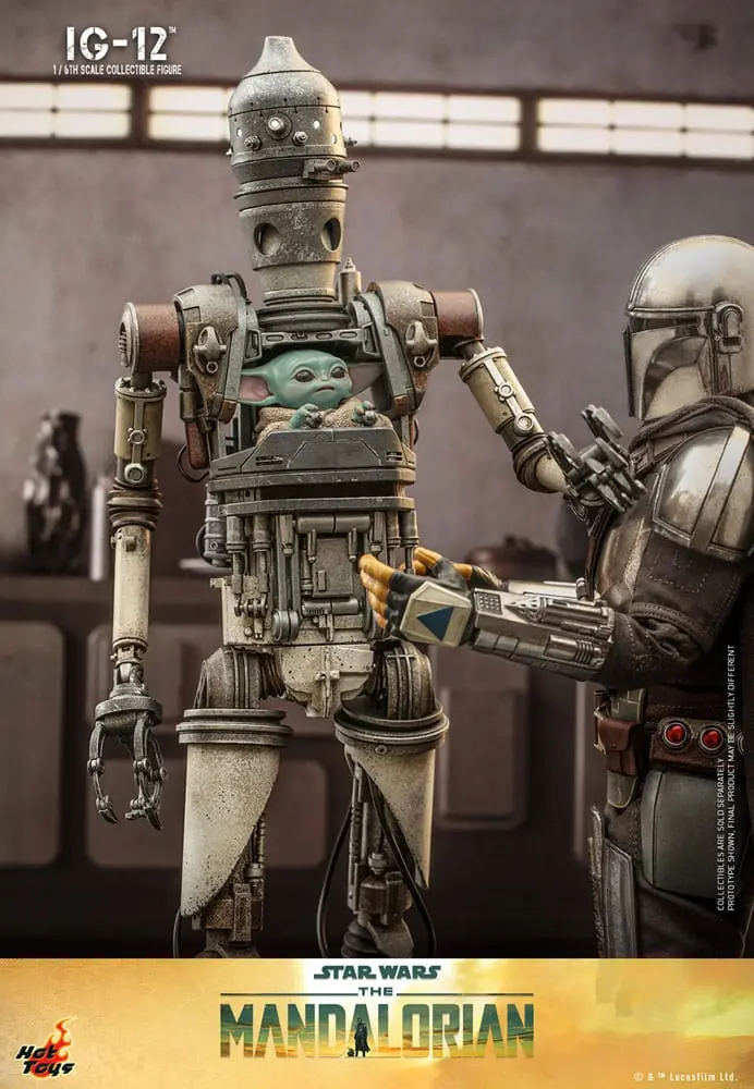 Star Wars: The Mandalorian Akčná figúrka 1/6 IG-12 36 cm termékfotó