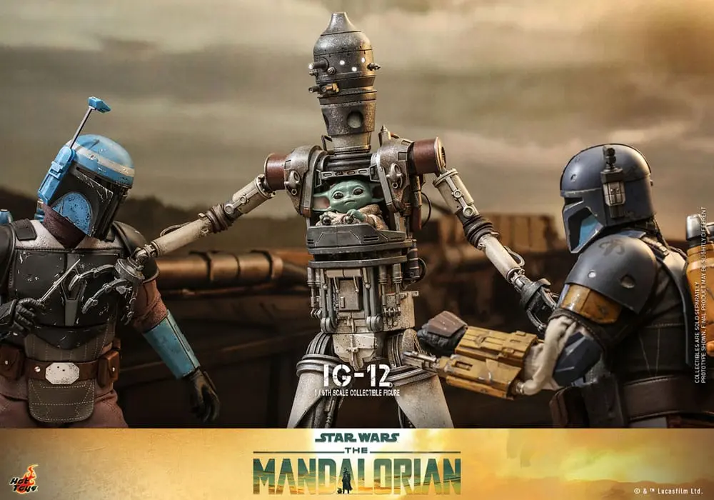 Star Wars: The Mandalorian Akčná figúrka 1/6 IG-12 36 cm termékfotó