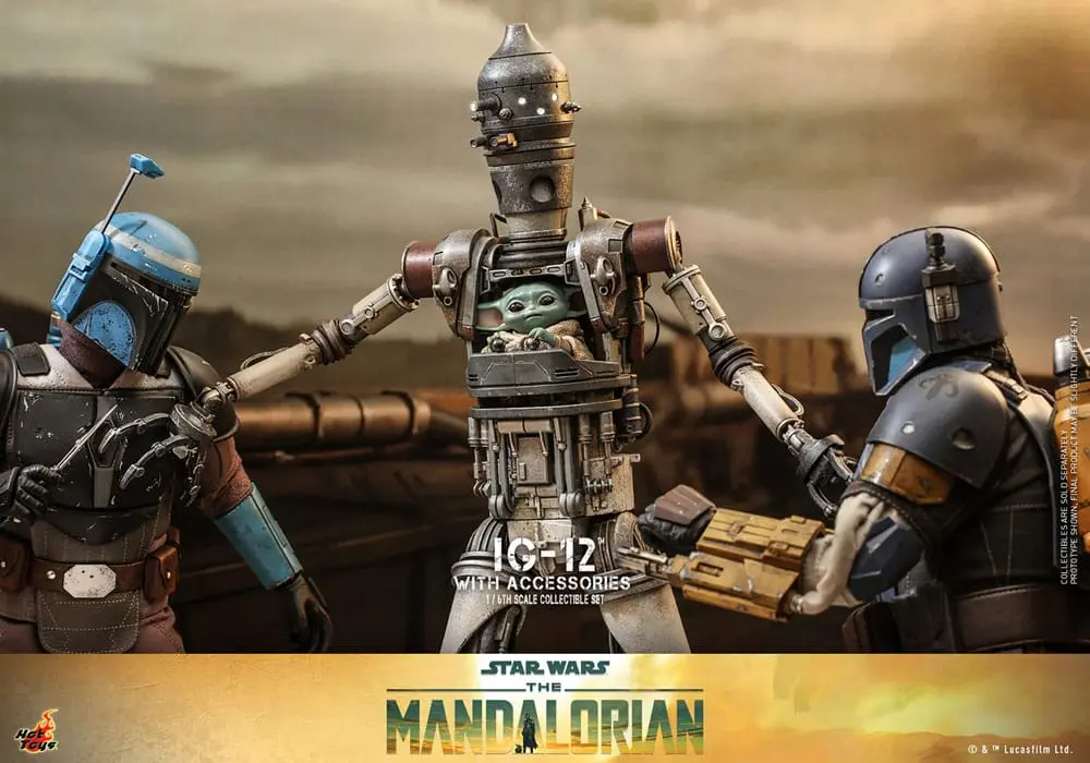 Star Wars: The Mandalorian Akčná figúrka 1/6 IG-12 s príslušenstvom 36 cm termékfotó