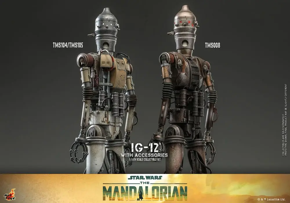 Star Wars: The Mandalorian Akčná figúrka 1/6 IG-12 s príslušenstvom 36 cm termékfotó