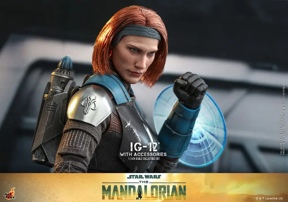 Star Wars: The Mandalorian Akčná figúrka 1/6 IG-12 s príslušenstvom 36 cm termékfotó