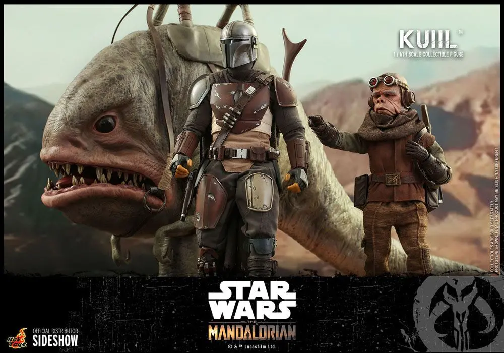 Star Wars The Mandalorian Akčná figúrka 1/6 Kuiil 25 cm produktová fotografia
