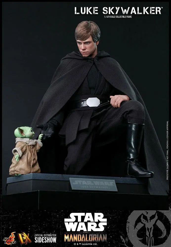 Star Wars The Mandalorian Akčná figúrka 1/6  Luke Skywalker 30 cm termékfotó